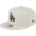 siltovka-rovna-bezova-snapback-9fifty-league-essential-los-angeles-dodgers-mlb-new-era