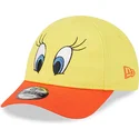 siltovka-zaoblena-zlta-nastavitelny-pre-deti-9forty-piolin-looney-tunes-new-era