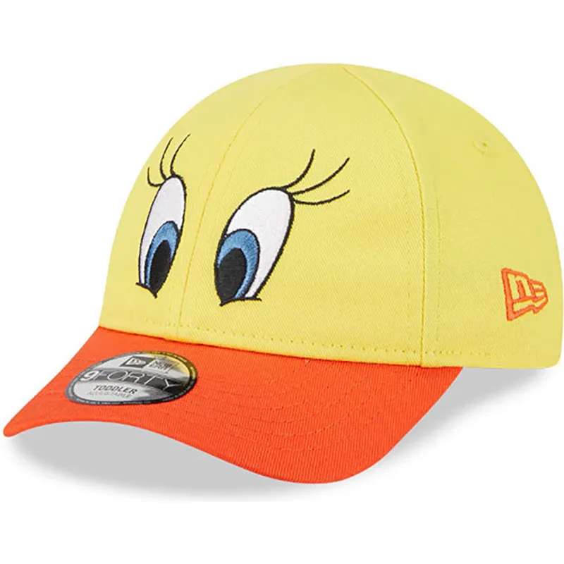 siltovka-zaoblena-zlta-nastavitelny-pre-deti-9forty-piolin-looney-tunes-new-era