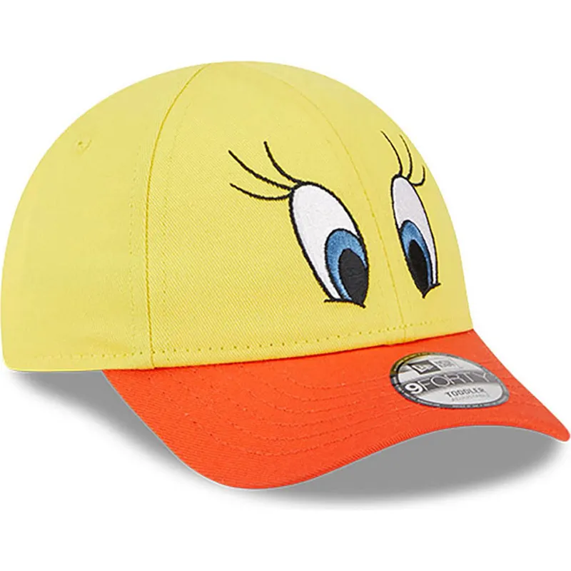 siltovka-zaoblena-zlta-nastavitelny-pre-deti-9forty-piolin-looney-tunes-new-era