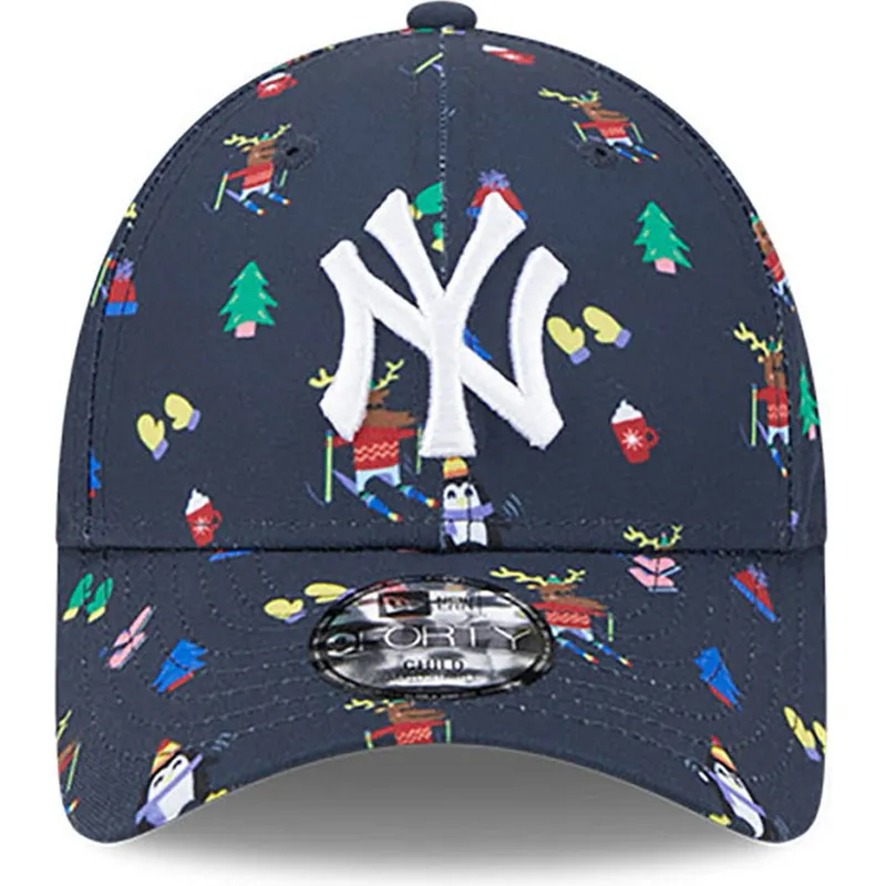 siltovka-zaoblena-tmavomodra-nastavitelny-pre-deti-9forty-festive-new-york-yankees-mlb-new-era