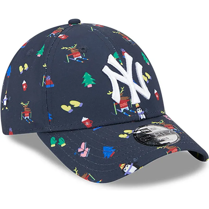 siltovka-zaoblena-tmavomodra-nastavitelny-pre-deti-9forty-festive-new-york-yankees-mlb-new-era