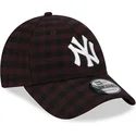siltovka-zaoblena-hneda-nastavitelny-9forty-flannel-new-york-yankees-mlb-new-era