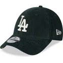 siltovka-zaoblena-zelena-nastavitelny-9forty-wide-cord-los-angeles-dodgers-mlb-new-era
