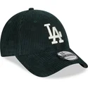 siltovka-zaoblena-zelena-nastavitelny-9forty-wide-cord-los-angeles-dodgers-mlb-new-era