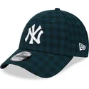siltovka-zaoblena-zelena-nastavitelny-9forty-flannel-new-york-yankees-mlb-new-era
