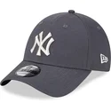 siltovka-zaoblena-siva-nastavitelny-9forty-metallic-new-york-yankees-mlb-new-era