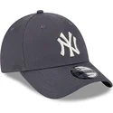 siltovka-zaoblena-siva-nastavitelny-9forty-metallic-new-york-yankees-mlb-new-era
