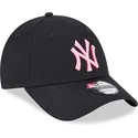siltovka-zaoblena-cierna-nastavitelny-rosa-9forty-neon-new-york-yankees-mlb-new-era
