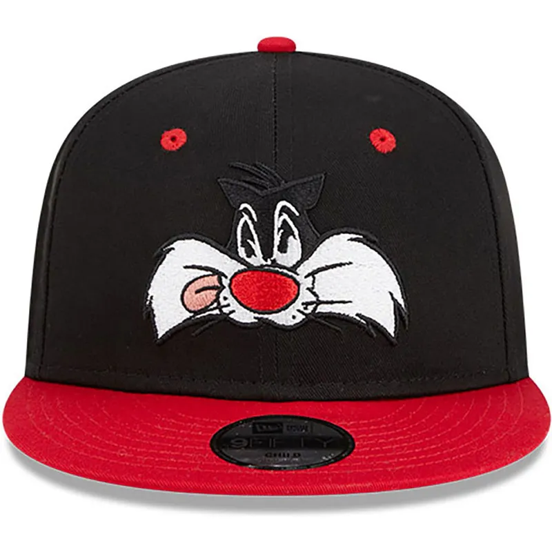 siltovka-rovna-cierna-snapback-9fifty-silvestre-looney-tunes-new-era