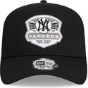 siltovka-zaoblena-cierna-snapback-a-frame-patch-new-york-yankees-mlb-new-era