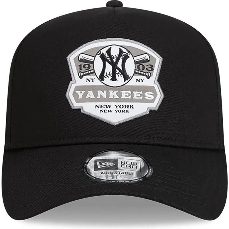 siltovka-zaoblena-cierna-snapback-a-frame-patch-new-york-yankees-mlb-new-era