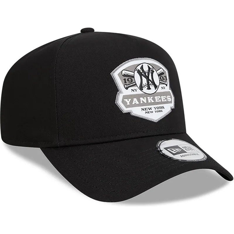 siltovka-zaoblena-cierna-snapback-a-frame-patch-new-york-yankees-mlb-new-era