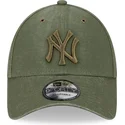 siltovka-zaoblena-zelena-nastavitelny-9forty-washed-canvas-new-york-yankees-mlb-new-era