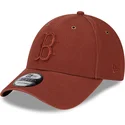 siltovka-zaoblena-hneda-nastavitelny-9forty-washed-canvas-boston-red-sox-mlb-new-era