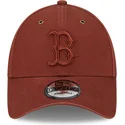 siltovka-zaoblena-hneda-nastavitelny-9forty-washed-canvas-boston-red-sox-mlb-new-era