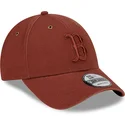 siltovka-zaoblena-hneda-nastavitelny-9forty-washed-canvas-boston-red-sox-mlb-new-era
