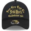 siltovka-zaoblena-cierna-snapback-a-frame-est-1920-new-era