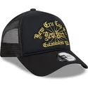 siltovka-zaoblena-cierna-snapback-a-frame-est-1920-new-era