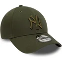 siltovka-zaoblena-zelena-upravena-39thirty-league-essential-new-york-yankees-mlb-new-era