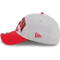 cap-zaoblena-gray-adjustable-strap-9twenty-tip-off-2023-houston-rockets-nba-new-era