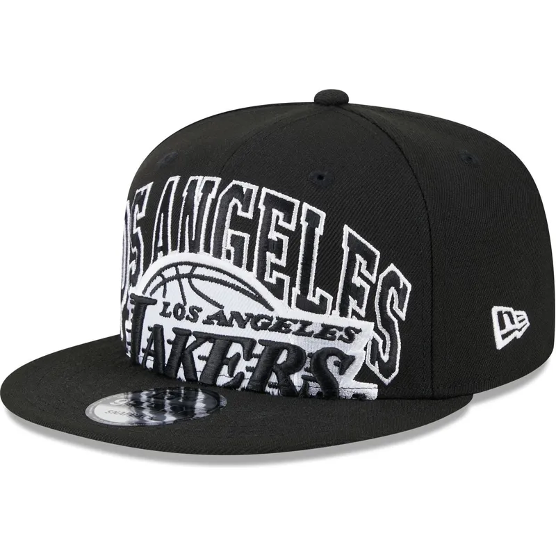 siltovka-rovna-cierna-snapback-9fifty-tip-off-2023-los-angeles-lakers-nba-new-era