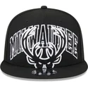 siltovka-rovna-cierna-snapback-9fifty-tip-off-2023-milwaukee-bucks-nba-new-era