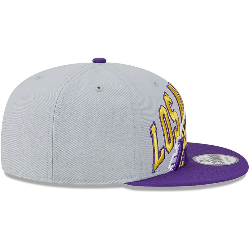 cap-rovna-gray-snapback-9fifty-tip-off-2023-los-angeles-lakers-nba-new-era