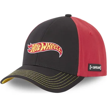 Capslab Hot Wheels Snapback-Kappe HTW1 LO2 in Schwarz und Rot