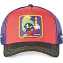 siltovka-zaoblena-cervena-snapback-loo7-ma2-marvin-martan-looney-tunes-capslab