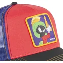 siltovka-zaoblena-cervena-snapback-loo7-ma2-marvin-martan-looney-tunes-capslab