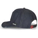 capslab-looney-tunes-coyote-loo8-coy1-dunkelblaue-denim-curved-cap