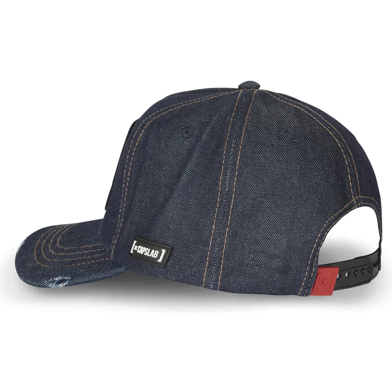 siltovka-zaoblena-tmavomodra-snapback-denim-loo8-coy1-kojot-looney-tunes-capslab