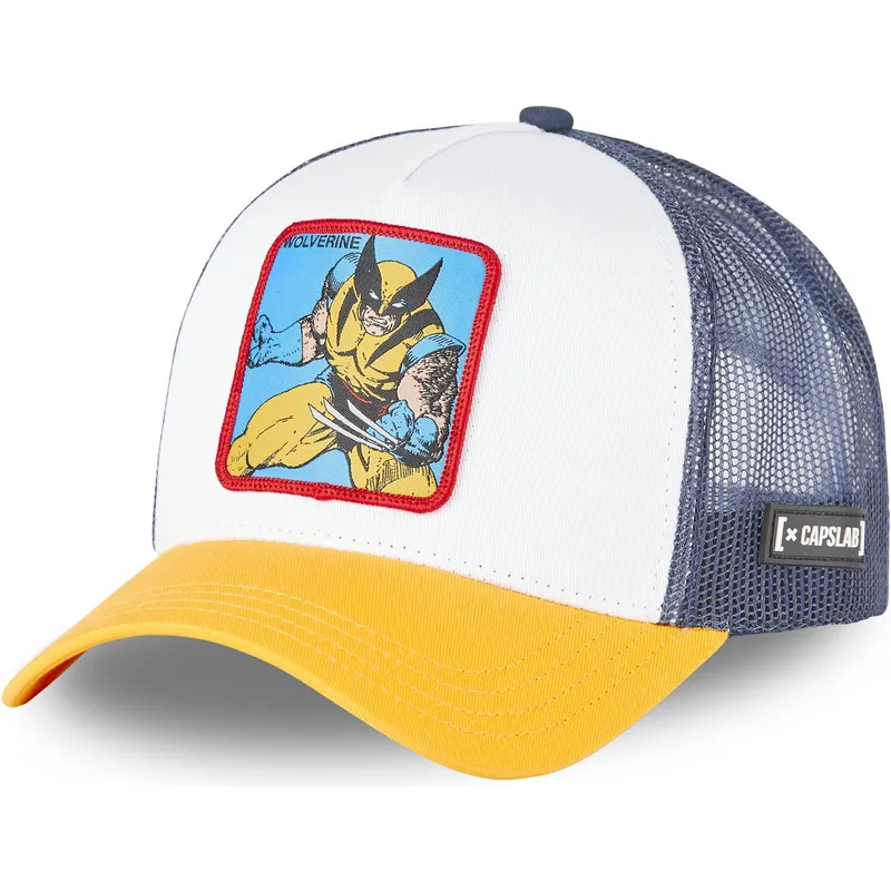 siltovka-zaoblena-biely-snapback-wol-wolverine-marvel-comics-capslab