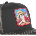 capslab-monkey-d-luffy-luf3-one-piece-black-trucker-hat