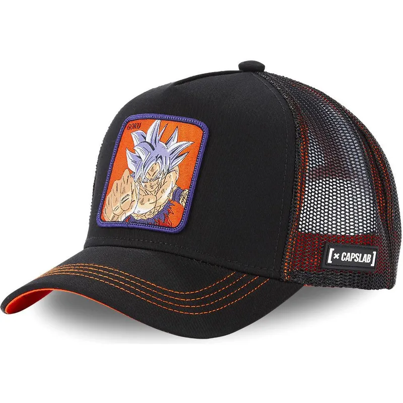 siltovka-zaoblena-cierna-snapback-ultra-instinct-kid-ult2-son-goku-dragon-ball-capslab