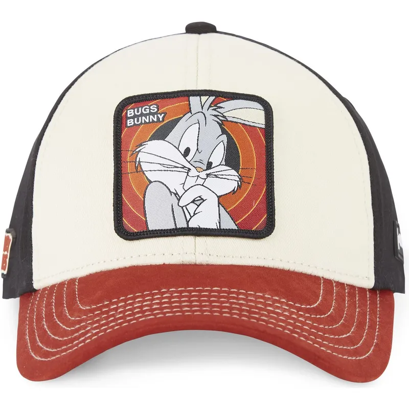 siltovka-zaoblena-bezova-snapback-loo8-bu1-bugs-bunny-looney-tunes-capslab