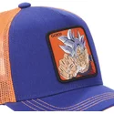 siltovka-zaoblena-tmavomodra-snapback-ultra-instinct-kid-ult1-son-goku-dragon-ball-capslab