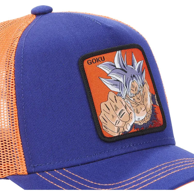 siltovka-zaoblena-tmavomodra-snapback-ultra-instinct-kid-ult1-son-goku-dragon-ball-capslab