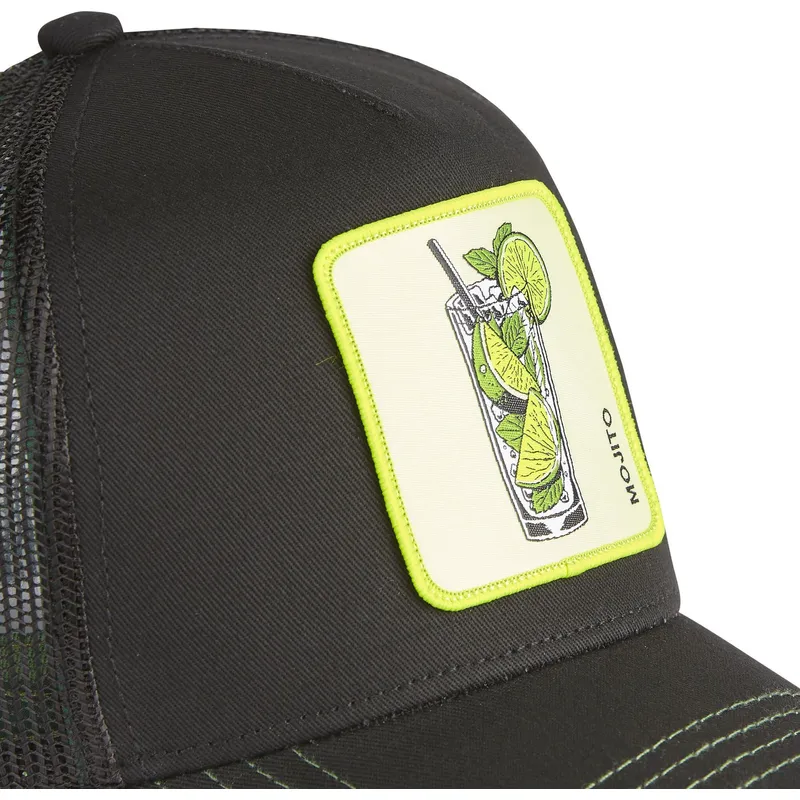 cap-zaoblena-black-snapback-mojito-cocktails-capslab