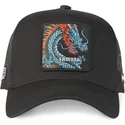 siltovky-zaoblena-kamionista-cierna-snapback-dragon-samurai-dra1-beasts-drak-beasts-capslab