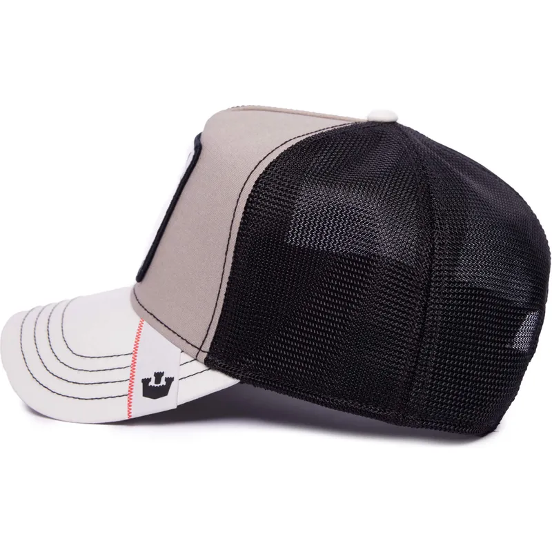 siltovka-zaoblena-siva-snapback-tiger-mv-stripes-the-farm-mvp-the-farm-goorin-bros