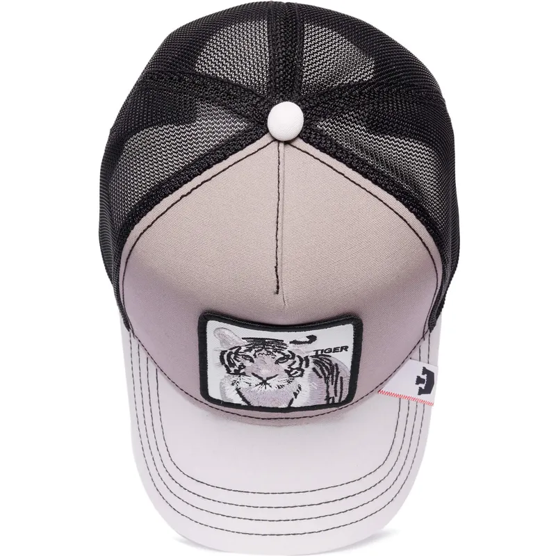 siltovka-zaoblena-siva-snapback-tiger-mv-stripes-the-farm-mvp-the-farm-goorin-bros