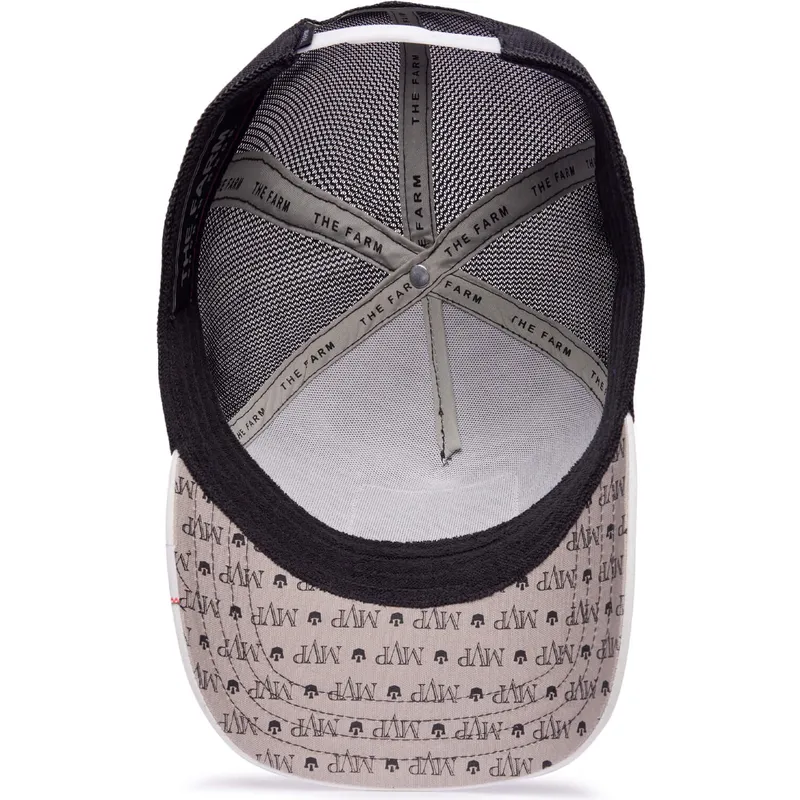 siltovka-zaoblena-siva-snapback-tiger-mv-stripes-the-farm-mvp-the-farm-goorin-bros