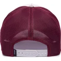 gorra-trucker-blanca-y-granate-lobo-lone-wolf-mv-howler-the-farm-mvp-de-goorin-bros