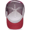 gorra-trucker-blanca-y-granate-lobo-lone-wolf-mv-howler-the-farm-mvp-de-goorin-bros