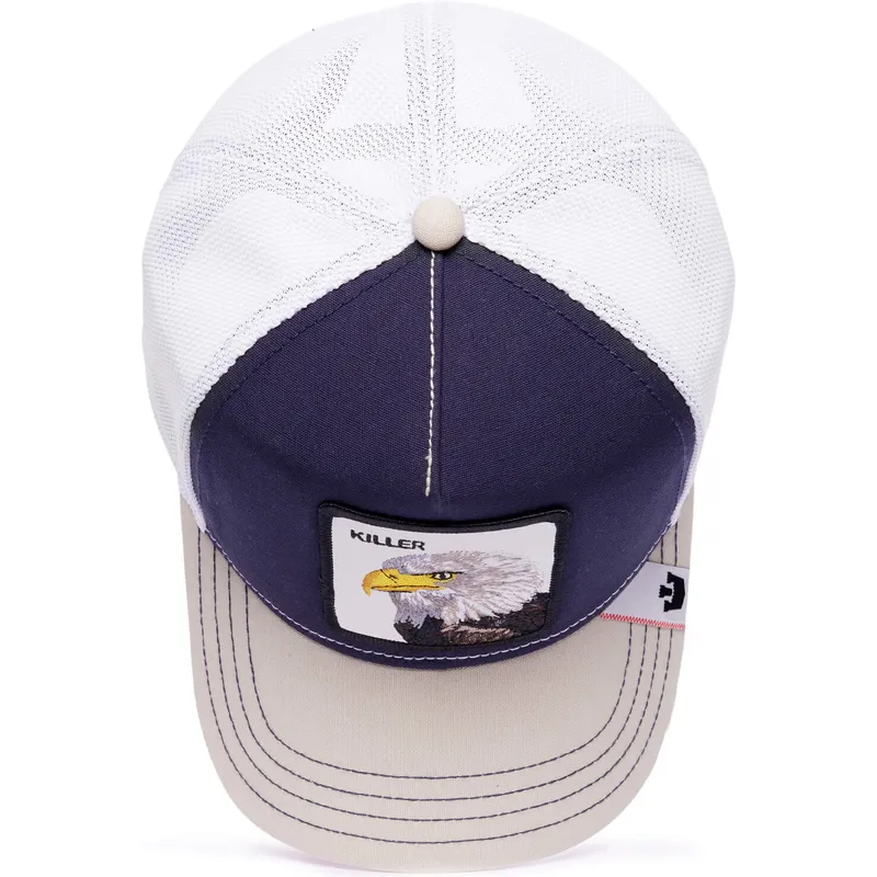 siltovka-zaoblena-tmavomodra-snapback-killer-mv-predator-the-farm-mvp-the-farm-goorin-bros