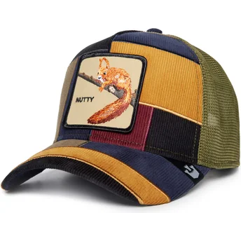 siltovka-zaoblena-viacfarebna-snapback-nutty-shells-n-all-the-farm-patchwork-the-farm-goorin-bros