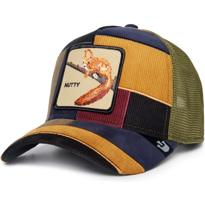 siltovka-zaoblena-viacfarebna-snapback-nutty-shells-n-all-the-farm-patchwork-the-farm-goorin-bros
