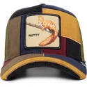 siltovka-zaoblena-viacfarebna-snapback-nutty-shells-n-all-the-farm-patchwork-the-farm-goorin-bros
